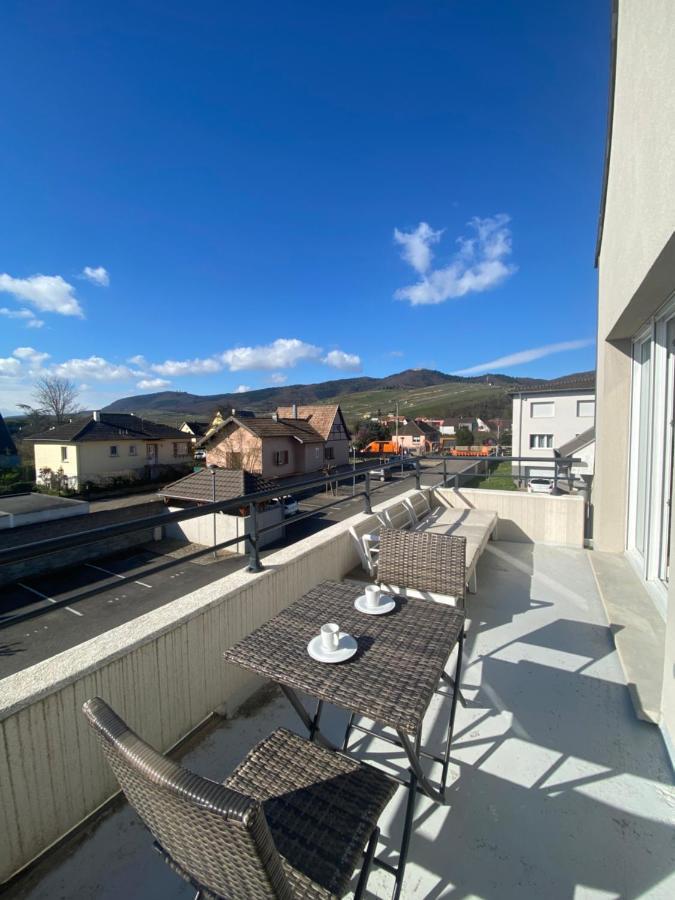 A2 Pas De Colmar Terrasse,Parking Lejlighed Wintzenheim Eksteriør billede